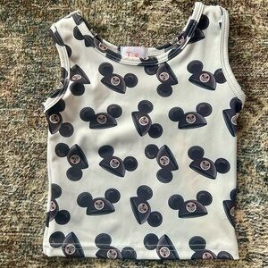 Magic Box Brand Mouseketeer Kids Tank Top